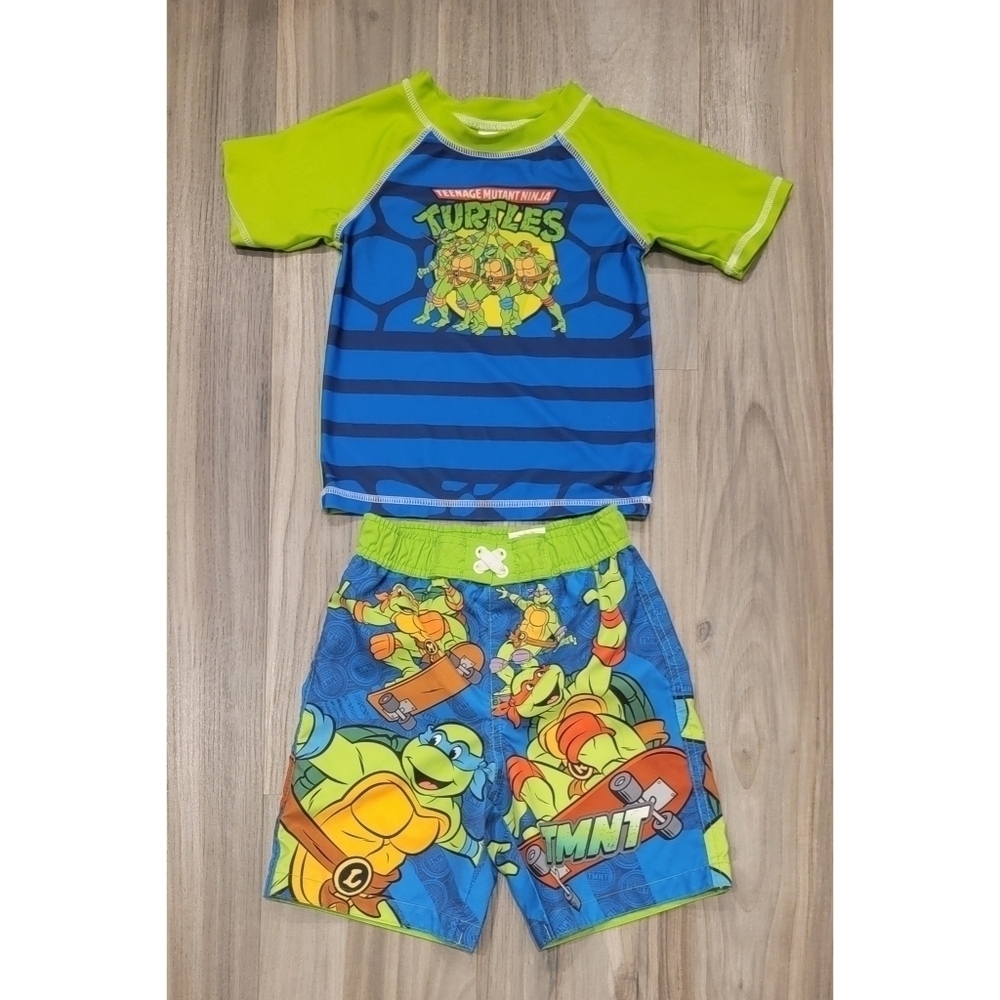 Nickelodeon Teenage Mutant Ninja Turtles swim top and bottoms shorts